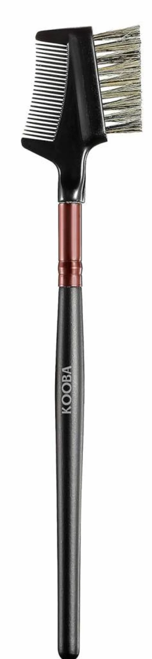 OWLFAVO Eyebrow Brush and Eyelash Comb - Dual Ended Makeup Tool for Eyebrow Shaping and Eyelash Detangling, Portable Cosmetic Brush for Professional and Travel Use
