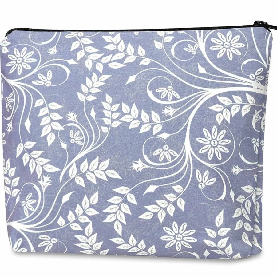 Noozion Waterproof Makeup Bag for Women - Cute Travel Cosmetic Pouch & Toiletry Organizer for Purse