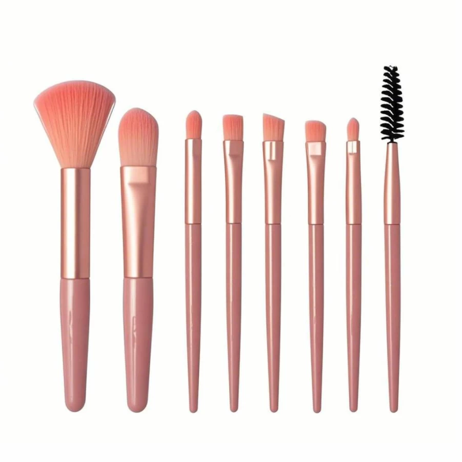 DEEDOCHY 14-Piece Makeup Brush Set for Foundation, Concealer, Eyeshadow & Powder - Professional Travel Makeup Brushes Kit for Daily Use