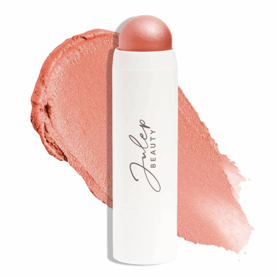 Julep Cream To Powder Blush Stick - Passion Fruit, 2-In-1 Blendable & Buildable Blush & Lip Makeup